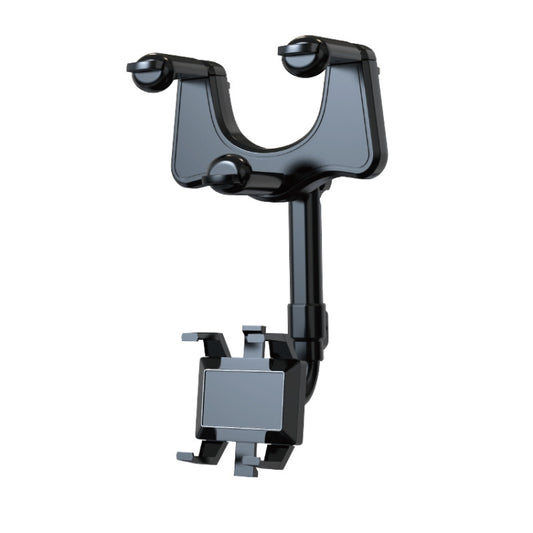 360° Adjustable Car Rear View Mirror Mobile Phone Holder