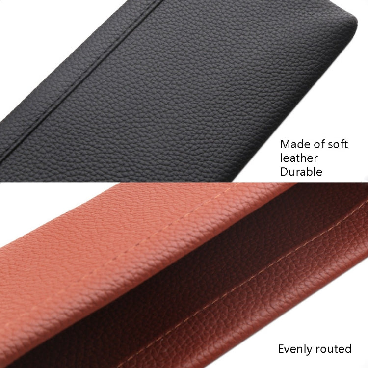 Leather Car Seat Organiser and Storage Caddy