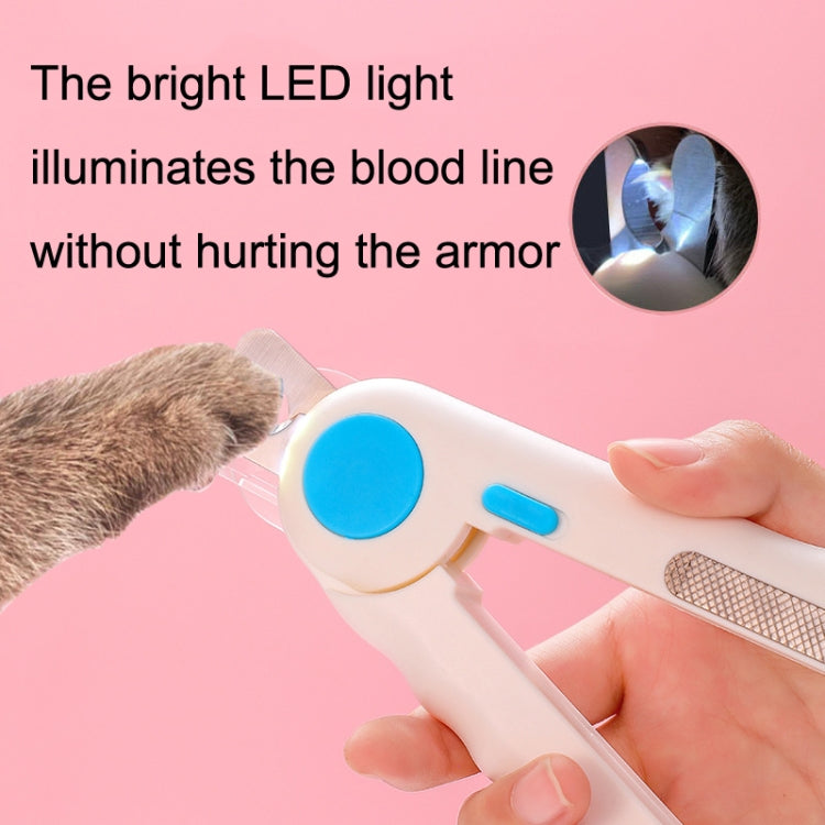 Pet Nail Clippers Nail Polisher, Style: