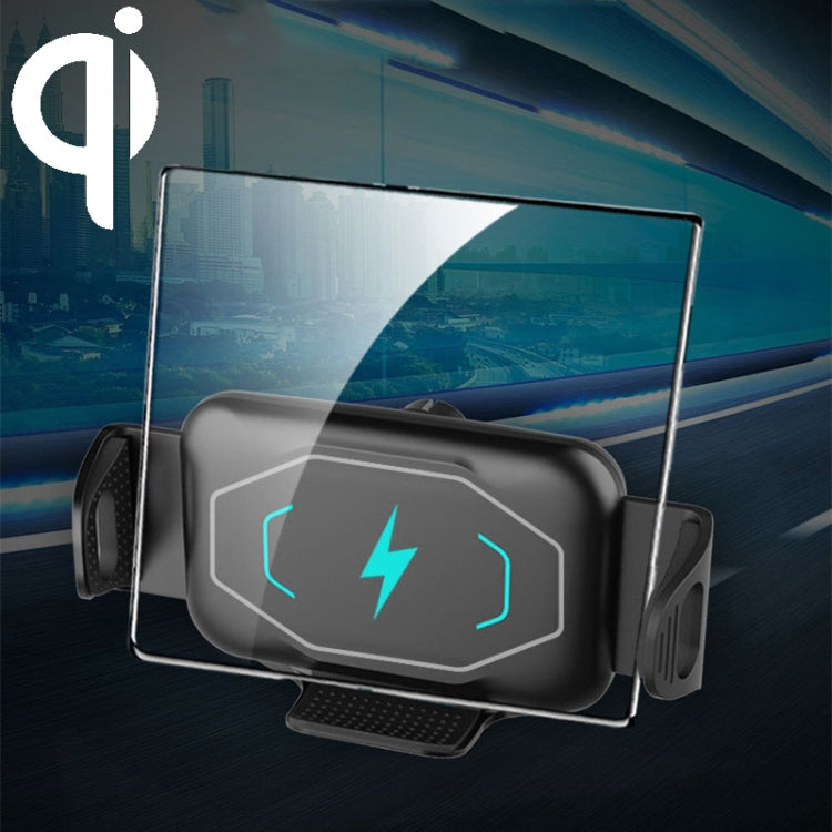 Magnetic 15W Qi Wireless Car Charger with Infrared Sensor for Foldable Phones