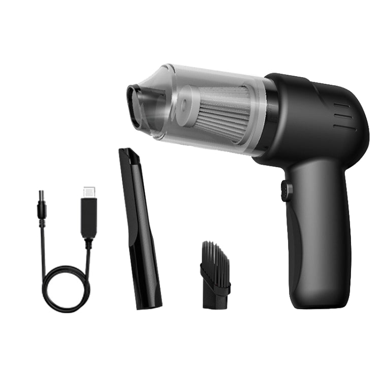 FL-8803 Portable Handheld Car Vacuum Cleaner, Style:, 3.7V Wireless Charging (Black), 3.7V Wireless Charging (White), 7.4V Charging Upgrade (Black), 7.4V Charging Upgrade (White), 12V Car Plug-in (Black), 12V Car Plug-in (White)