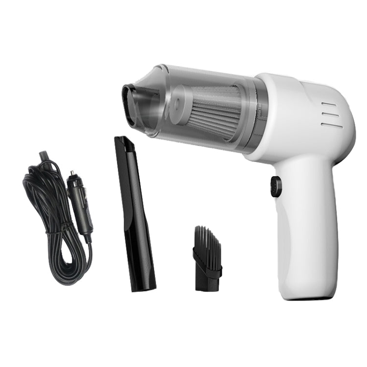 FL-8803 Portable Handheld Car Vacuum Cleaner, Style:, 3.7V Wireless Charging (Black), 3.7V Wireless Charging (White), 7.4V Charging Upgrade (Black), 7.4V Charging Upgrade (White), 12V Car Plug-in (Black), 12V Car Plug-in (White)