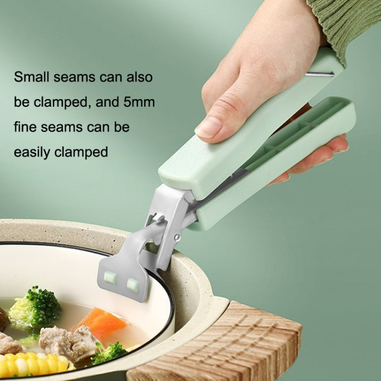 Kitchen Anti-scald Heat Insulation Clip, Specification: Disk Clip (Shallow Green)