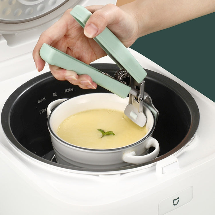 Kitchen Anti-scald Heat Insulation Clip, Specification: Disk Clip (Shallow Green)