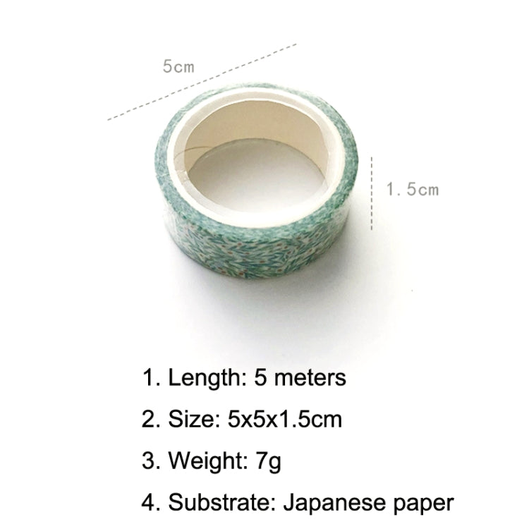 10 PCS Handbook And Paper Cute Tape, Color Random Delivery