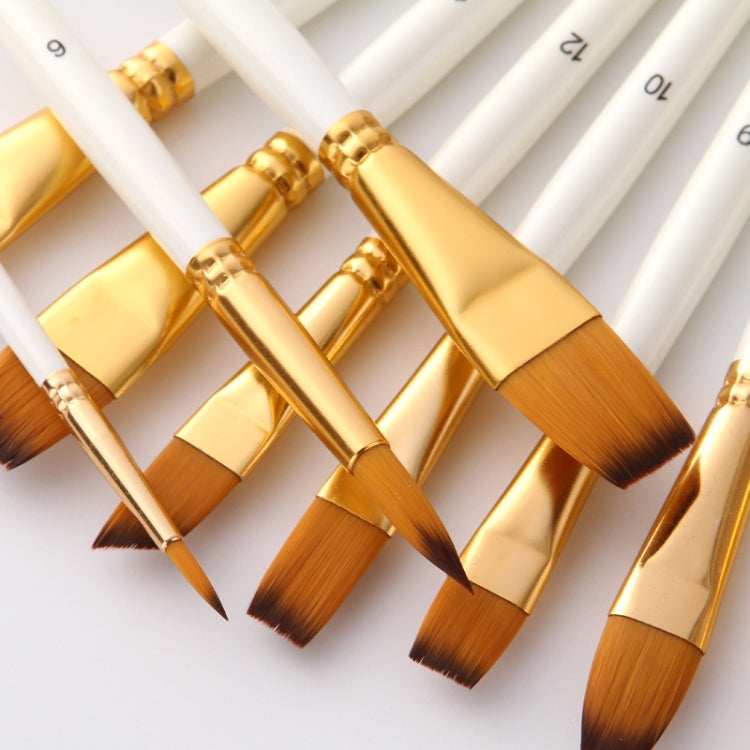 15 PCS/Set Oil Painting Pen Set + Tarpaulin Bag With Spatula Sponge