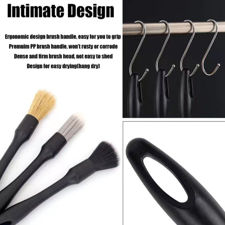 Car Interior Air Conditioning Cleaning Nylon Brush
