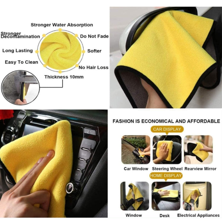 Double-Sided Towel Car Wash Gloves