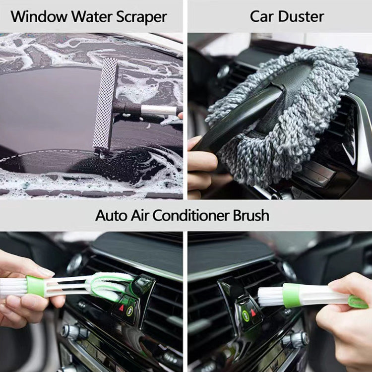 Car Wash Gloves Double-Sided Wiper Towel