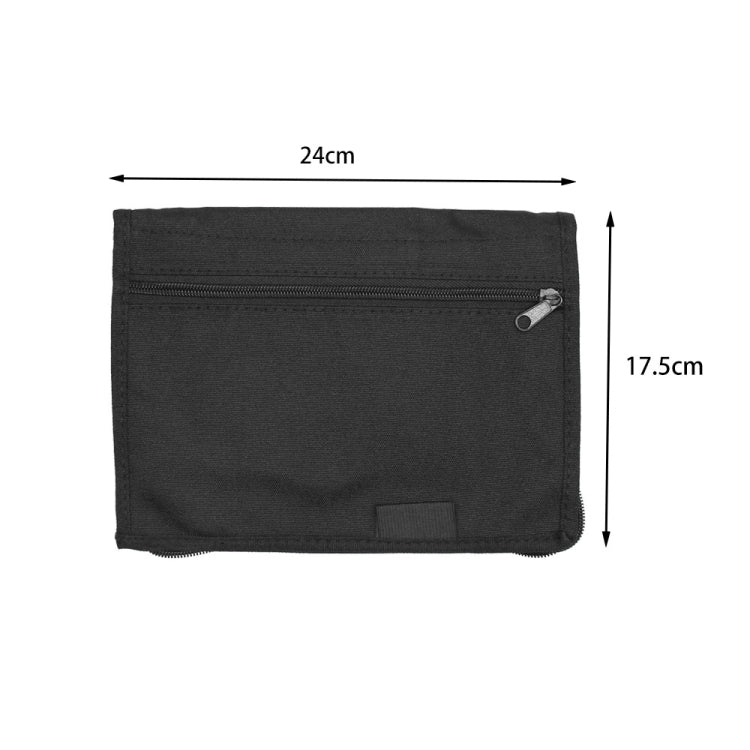 Car Organiser Bag - Durable Oxford Cloth Multi-Pocket File Holder for Centre Console