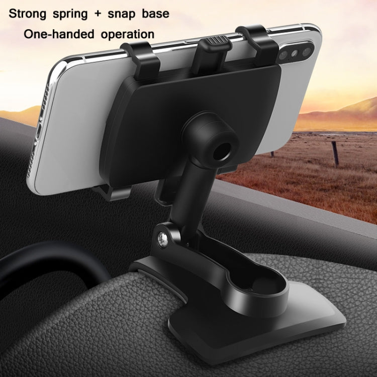 360° Rotate and Secure Smartphone Holder for Car Dashboard