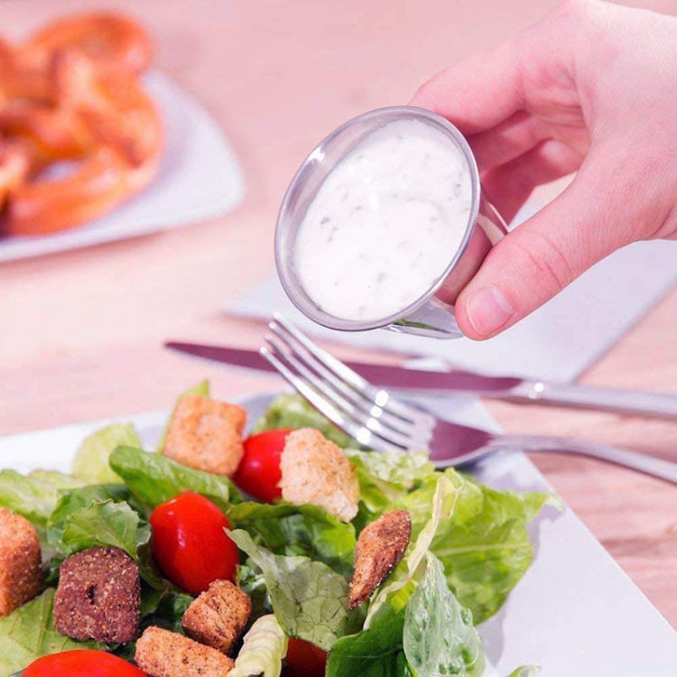 Stainless Steel Tortilla Salad Tomato Sauce Cup, Specification： 304 Small