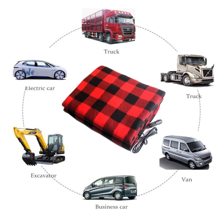 12V Electric Heated Blanket for Winter Car Journeys