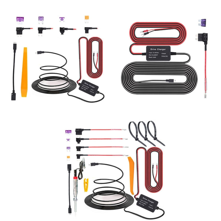 C301 12V to 5V Car ACC Takes Electricity Buck Cables, Model: MINI Straight Buck Cable + 1 x Take Appliance