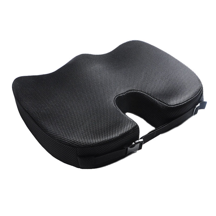 Ergonomic U-Shaped Memory Foam Car Seat Cushion with 3D Breathable Cover