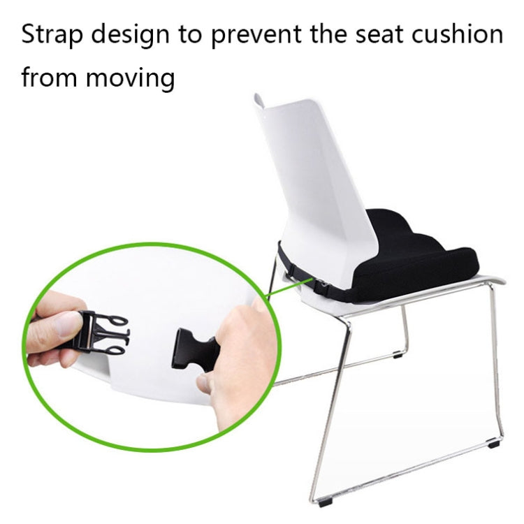 Ergonomic U-Shaped Memory Foam Car Seat Cushion with 3D Breathable Cover
