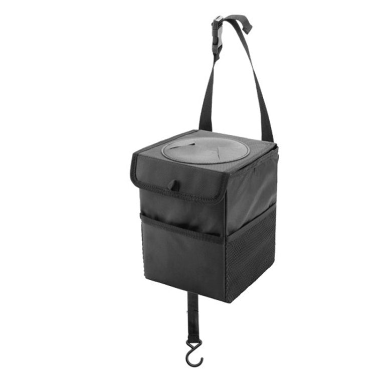 Versatile Hanging Oxford Cloth Car Bin & Foldable Storage Bag
