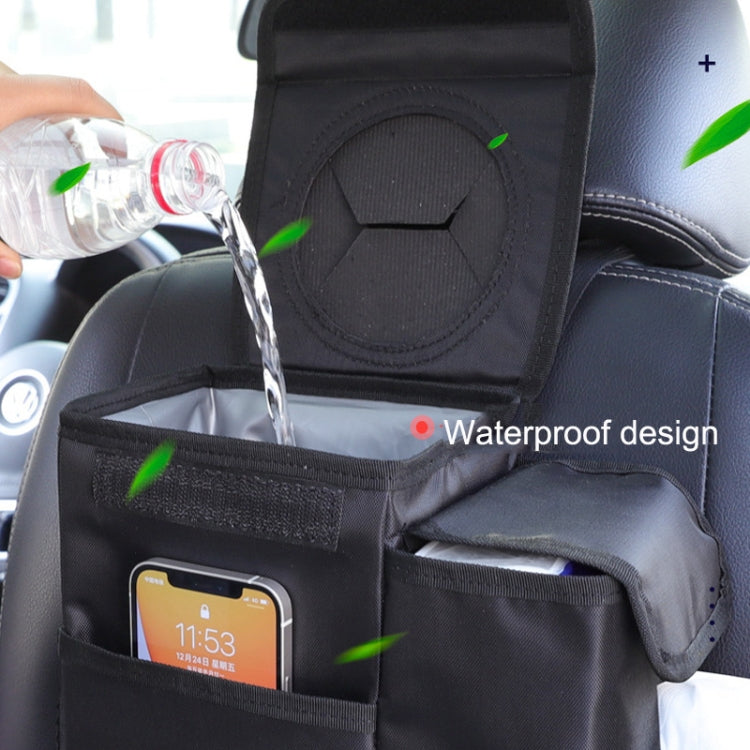 Versatile Hanging Oxford Cloth Car Bin & Foldable Storage Bag