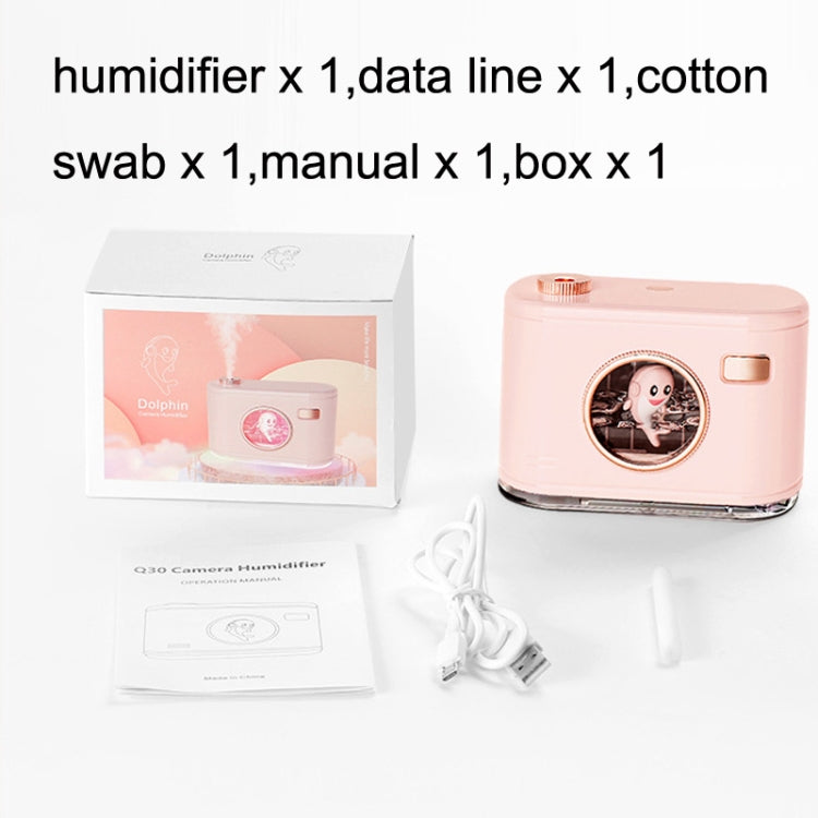 Q30 Desktop Mini Hydrating USB Dolphin Humidifier, Style:
