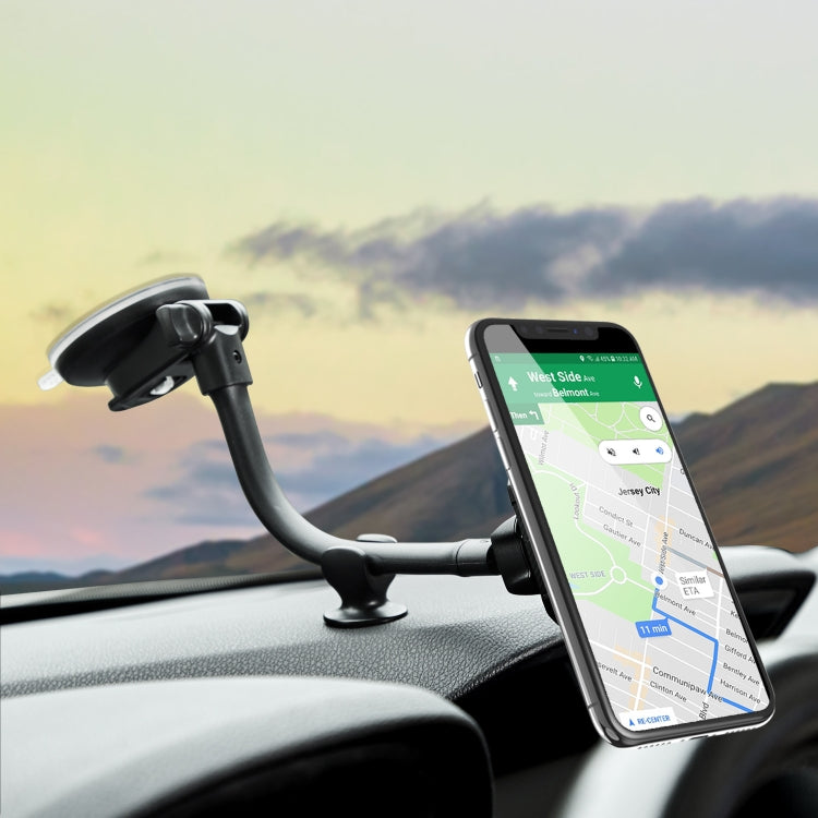 Rotating Magnetic Suction Cup Car Mount for Gravity Navigation – Adjustable Viewing Angle