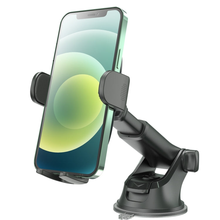 Versatile Rotary Car Phone Mount with Adhesive Grip