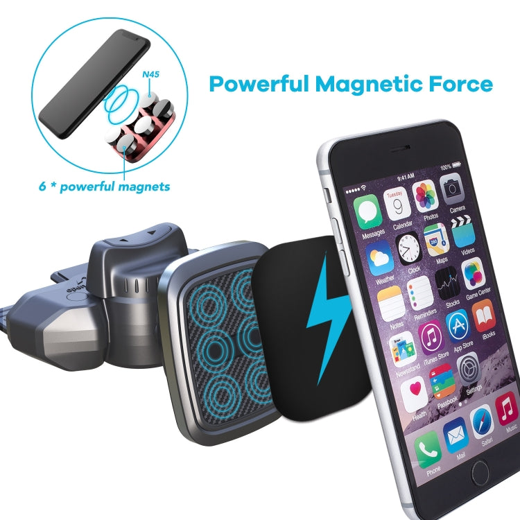 Magnetic Car CD Slot Mount with 360° Adjustable Angle