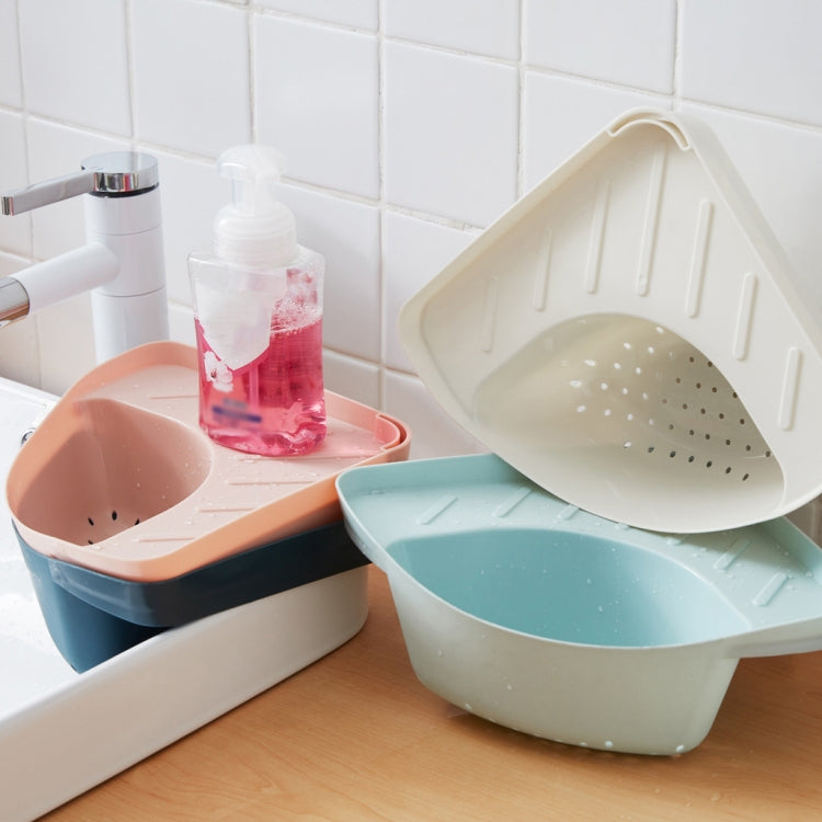 2 PCS TM20002 Kitchen Sink Triangular Drain Basket