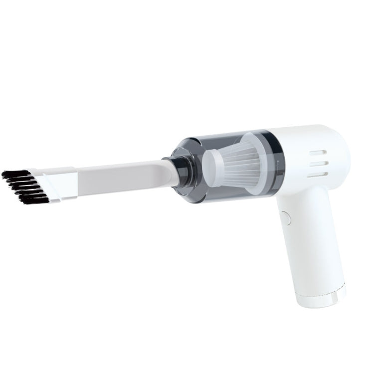 S680 Mini Small Car Household Mite Removal Vacuum Cleaner, 120W White, 120W Black