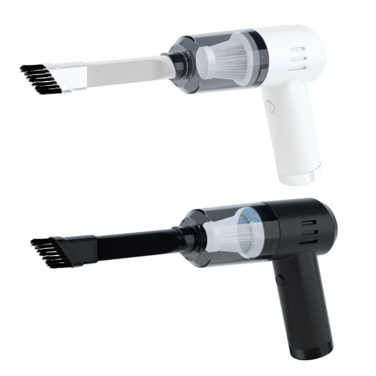 S680 Mini Small Car Household Mite Removal Vacuum Cleaner, 120W White, 120W Black