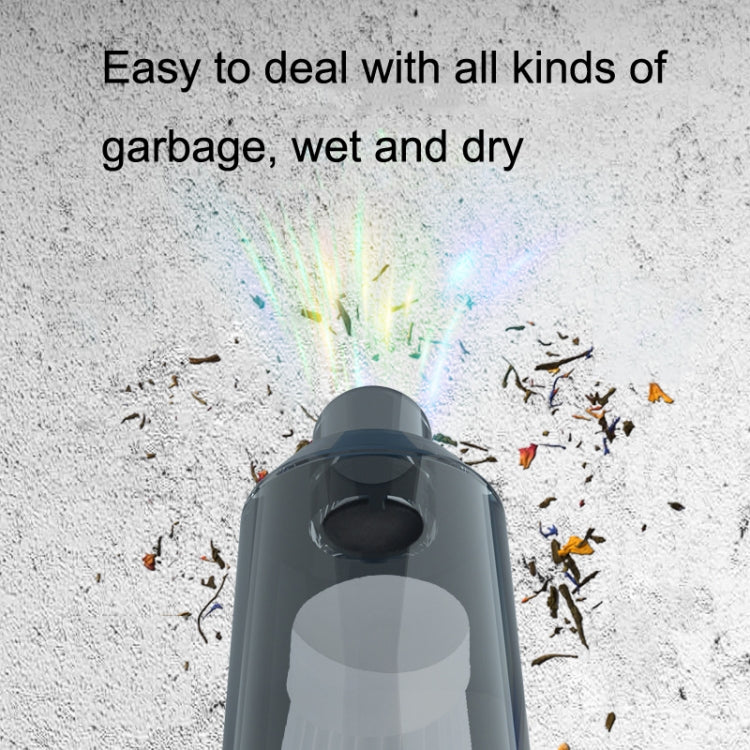 S680 Mini Small Car Household Mite Removal Vacuum Cleaner, 120W White, 120W Black