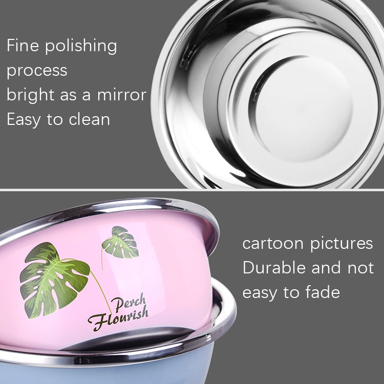 3 PCS / Set SiGang Stainless Steel Cartoon Thickened Seasoning Tank Cooking Wash Basin