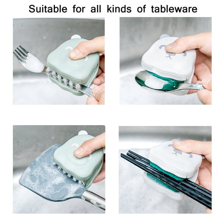 U-shaped Knife Chopsticks Double-sided Cleaning Brush