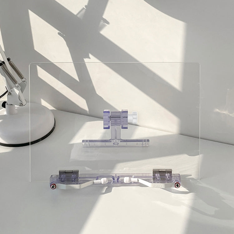 Acrylic Reading Rack Tablet Stand Desk Stand,Style: