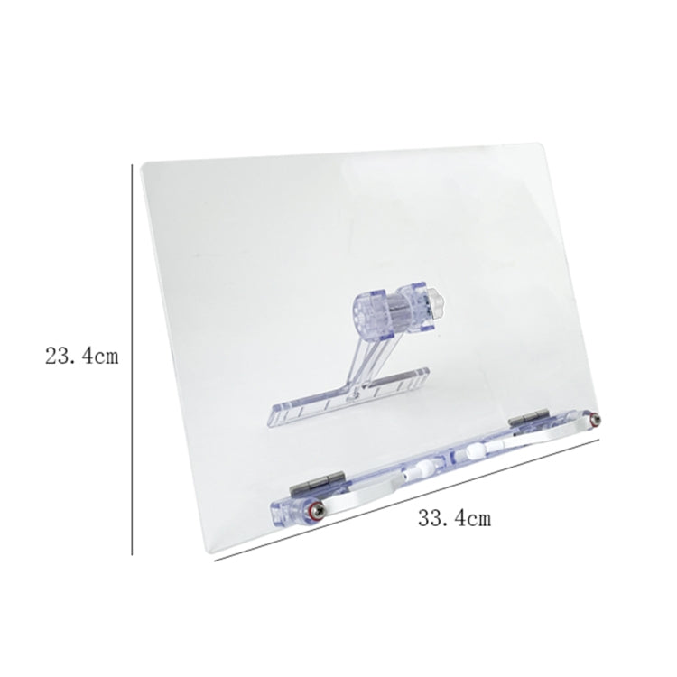 Acrylic Reading Rack Tablet Stand Desk Stand,Style: