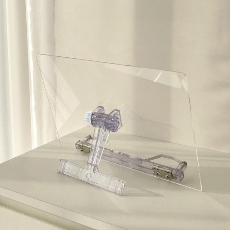Acrylic Reading Rack Tablet Stand Desk Stand,Style: