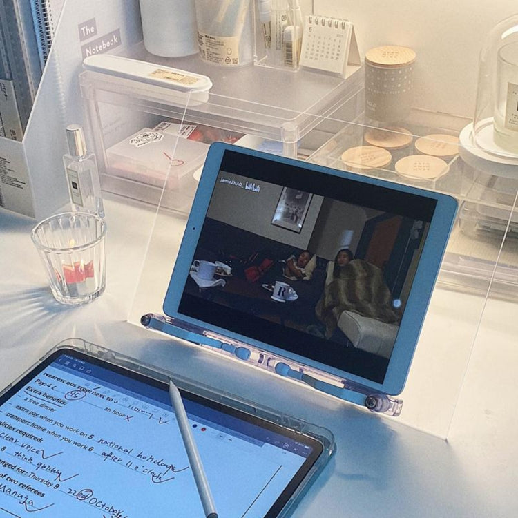 Acrylic Reading Rack Tablet Stand Desk Stand,Style: