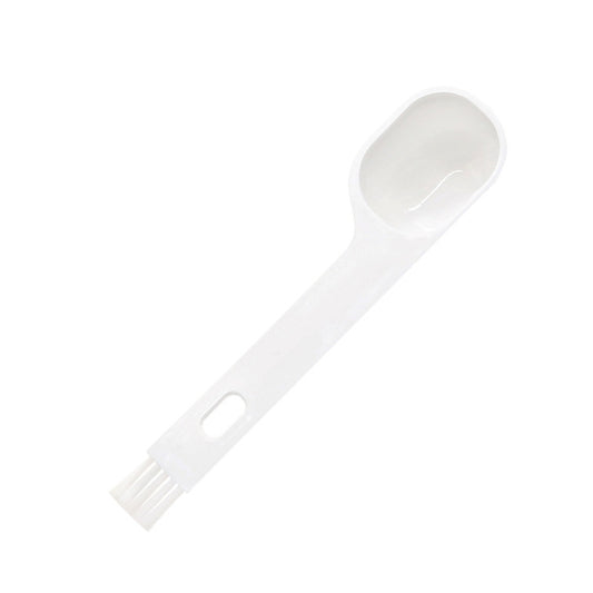 10 PCS Semi-automatic Coffee Machine Cleaning Brush Coffee Bean Spoon