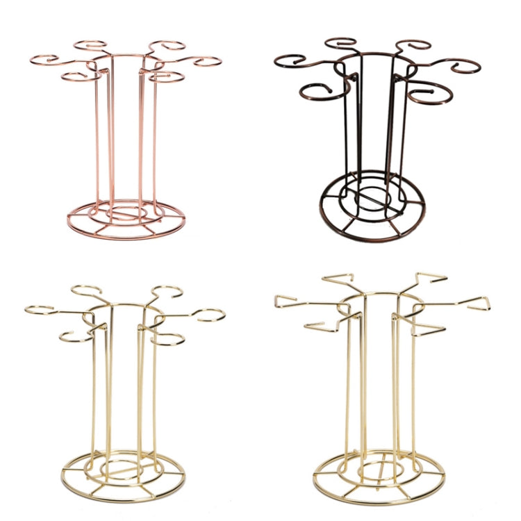 Wrought Iron Red Wine Glass Holder Decanter Stand Goblet Holder