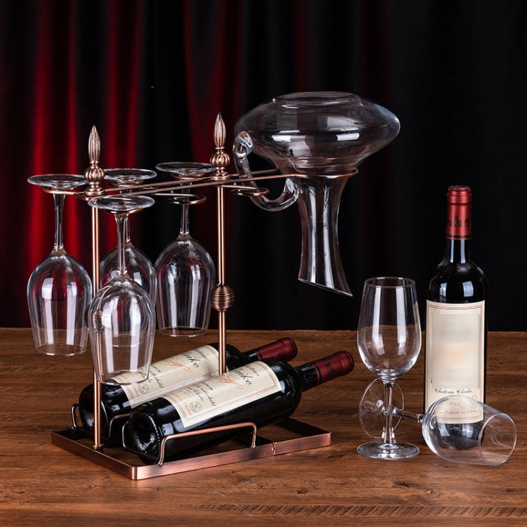 Iron Red Wine Glass Upside Down Rack Goblet Rack Red Wine Rack Decanter Bracket