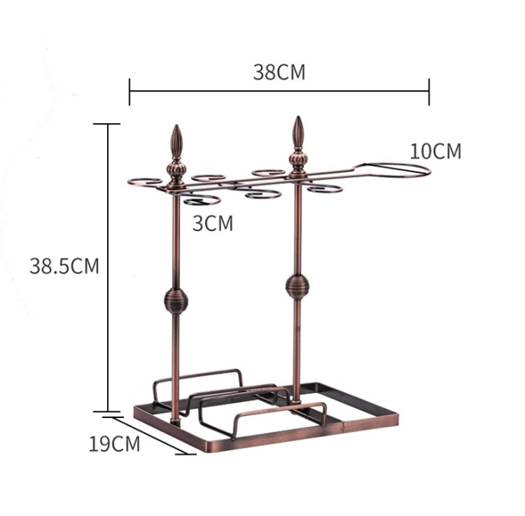 Iron Red Wine Glass Upside Down Rack Goblet Rack Red Wine Rack Decanter Bracket