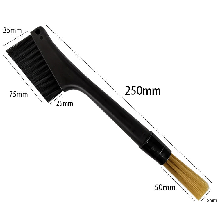 KFS-04 Double-ended Soft-bristled Coffee Machine Cleaning Brush