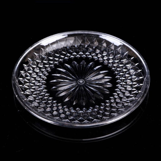 Acrylic Round Transparent Fruit Dish, Diameter: