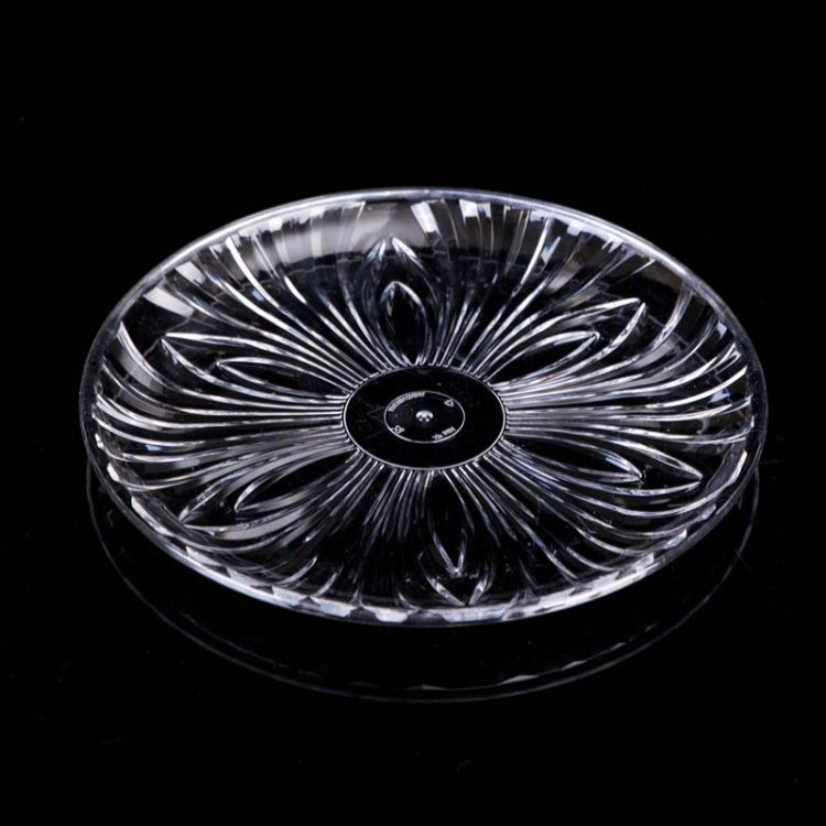 Acrylic Round Transparent Fruit Dish, Diameter: