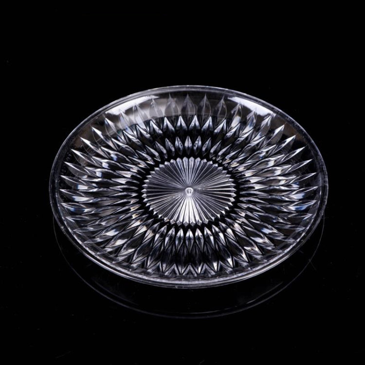 Acrylic Round Transparent Fruit Dish, Diameter: