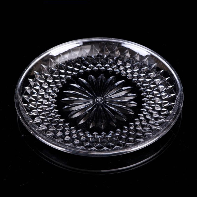Acrylic Round Transparent Fruit Dish, Diameter:
