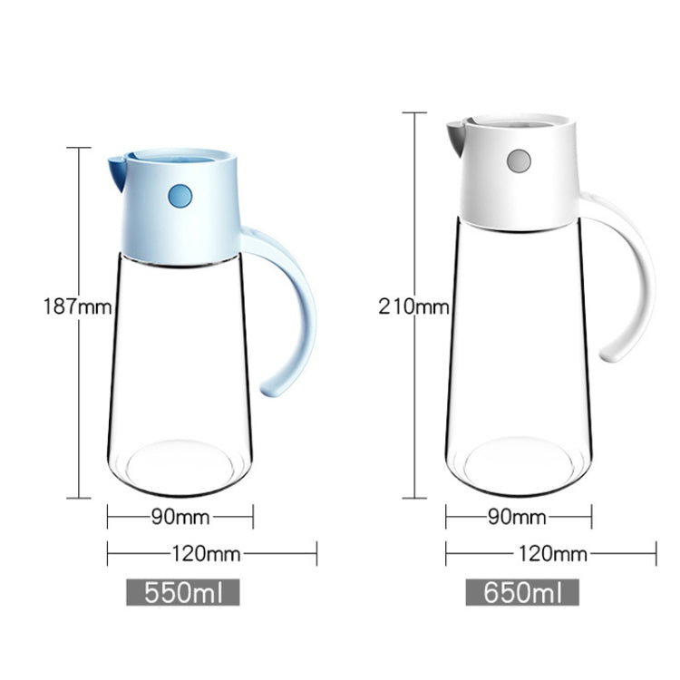 Kitchen Automatic Opening and Closing Leak-proof Oiler With Lid, Capacity:
