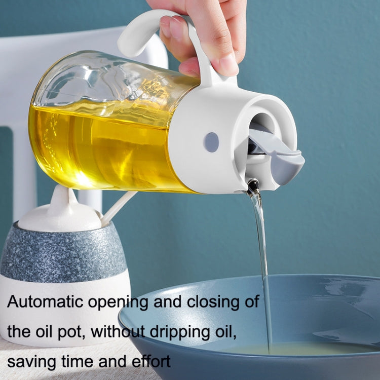 Kitchen Automatic Opening and Closing Leak-proof Oiler With Lid, Capacity: