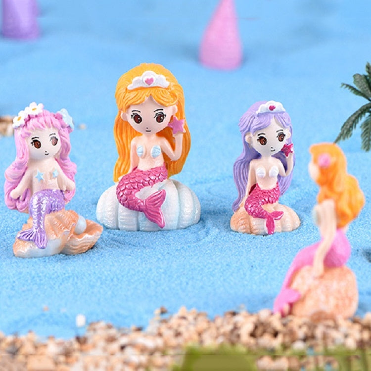 Beach Ocean Series Resin Craft Ornament Sand Carving Castle