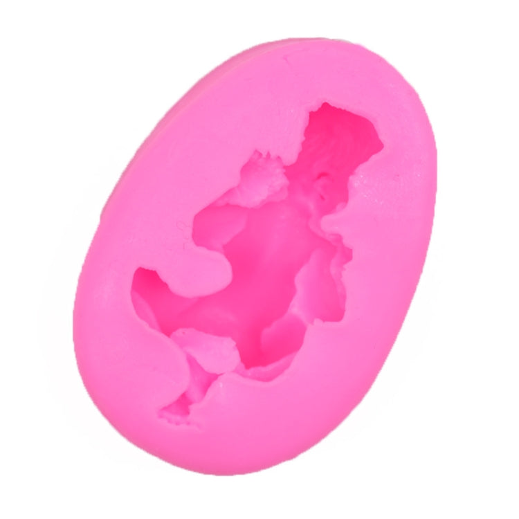 2 PCS Baby Styling Fondant Cake Chocolate Silicone Mold