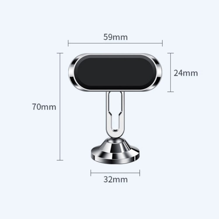 Versatile Magnetic Suction Cup Mobile Phone Holder for Cars